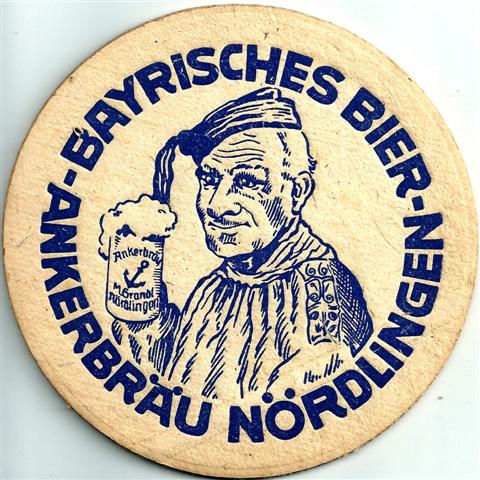 nrdlingen don-by anker rund 1b (215-bayrisches bier-blau) 